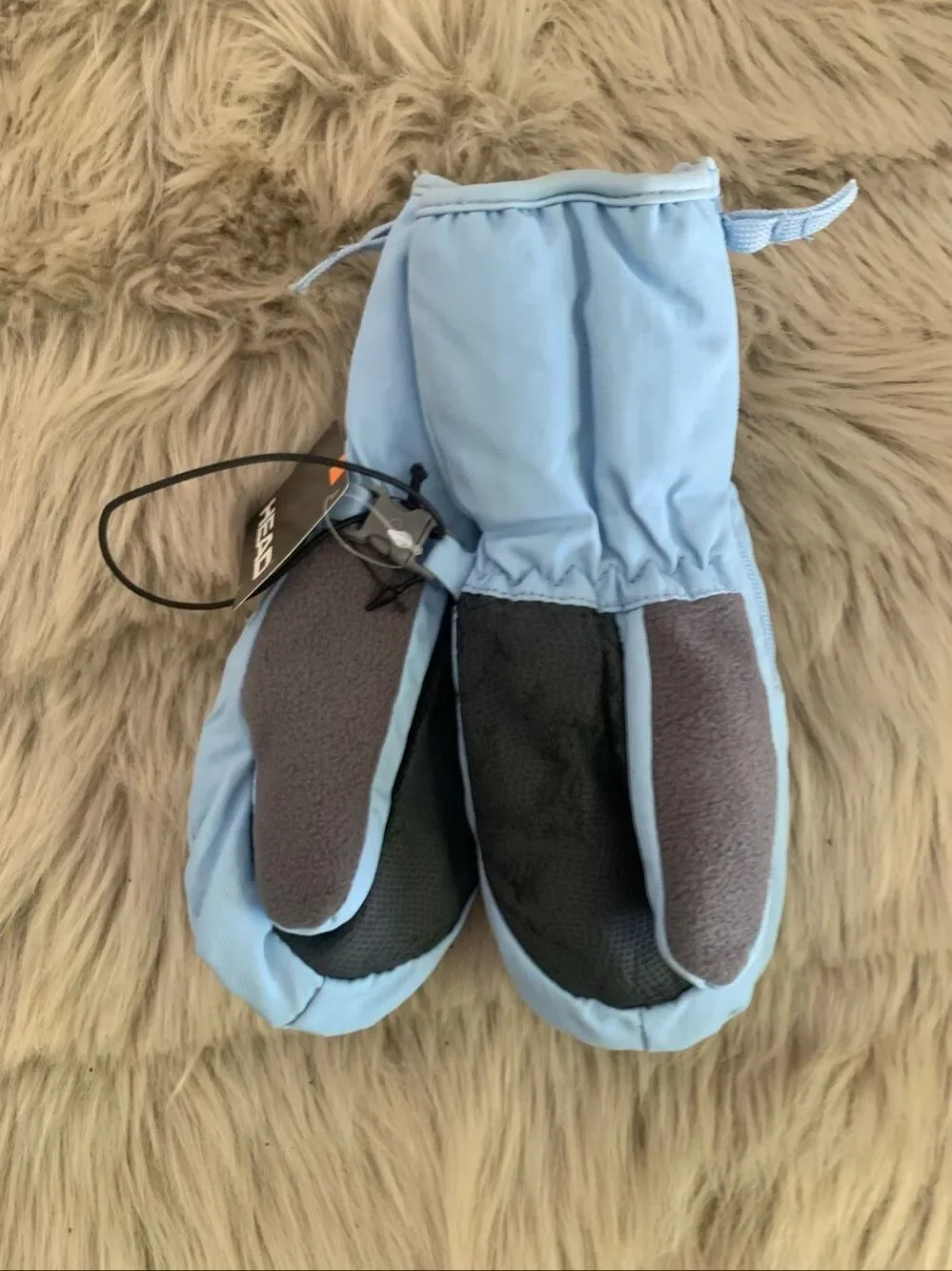 NWT HEAD Jr. Ski Mittens Insulated Blue Child Small Ages 4 to 6